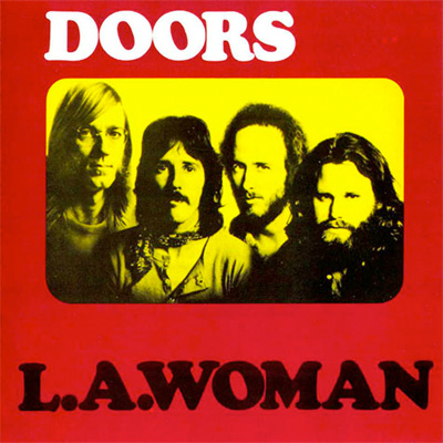 THE DOORS POCHETTE L.A. WOMAN